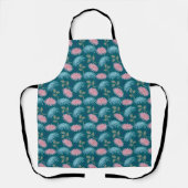 Pastel Bloemmotief Schort (Voorkant)