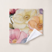 pastel bloempapier servet bad handdoek (Wasdoekje)