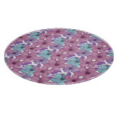 Pastel Bloempatroon Snijplank (Hoek)