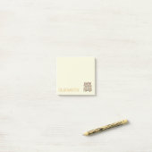 Pastel Bloemrijke Groei Mentaliteit Leraar Student Post-it® Notes (Op bureau)