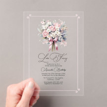 Pastel Bloemrijke Romantische Liefde Fijne Bruids 