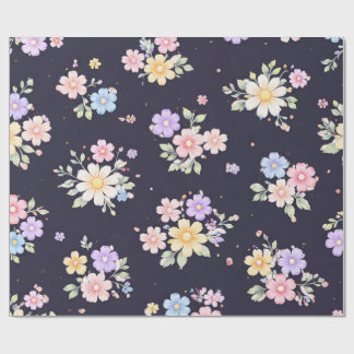 Pastel Bloemverpakkings Papier | Vintage Cottageco