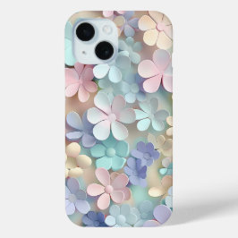 Pastel Bloesem Bloesem 3D Telefoon Case