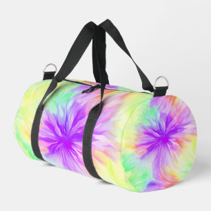 Pastel Bloesem Tie Dye Reisbag Plunjezak
