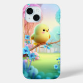 “Pastel Bloom – Elegant Floral Phone Case Design” (Achterkant)