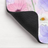 Pastel Bloom Flow Bloem Muismat (Hoek)