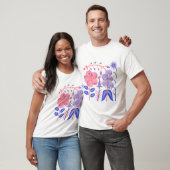 "Pastel Bloom Garden" T-shirt (Unisex)