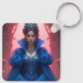 Pastel Bloom Keychain — Floral Charm for Bags & Ke (Achterkant)