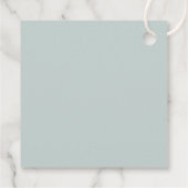 Pastel Bloom Paasmand Brunch Bedankjes Labels (Achterkant)