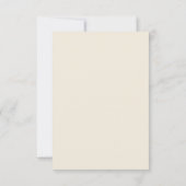 Pastel Bloom Save the Date Kaart (Achterkant)