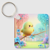 Pastel Bloom Sleutelhanger — Bloem Charm voor Tass (Voorkant)