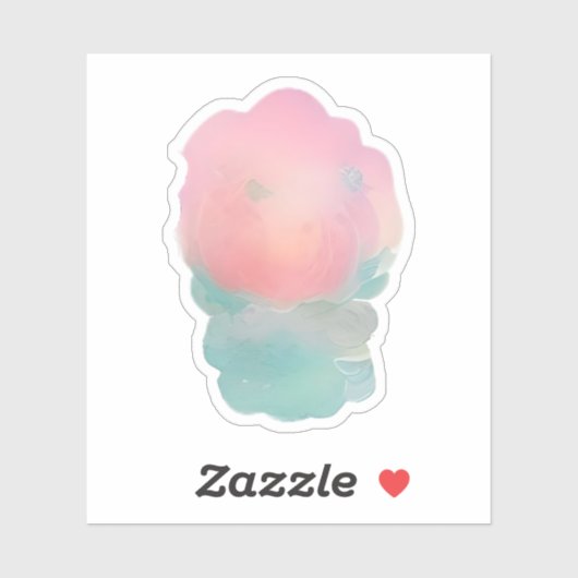 Pastel Bloom van Serenity Sticker (Vel)