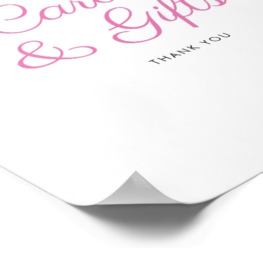 Pastel Bloom Vrijgezellenfeest Kaarten en geschenk Poster (Hoek)