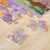 Pastel Blooms Buren Legpuzzel (Zijkant)