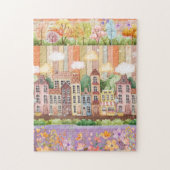Pastel Blooms Buren Legpuzzel (Verticaal)