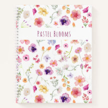 Pastel Blooms Journal-Waterverf Spring Wildflower