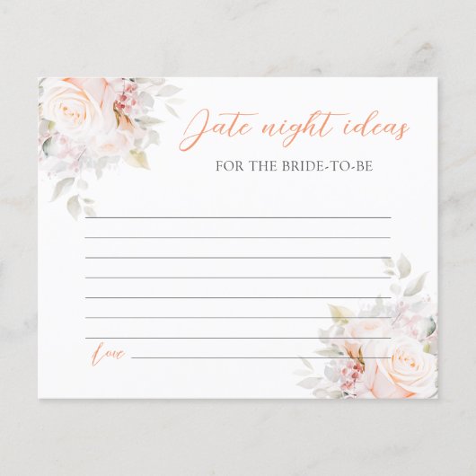 Pastel Blooms Vrijgezellenfeest Date Night Ideeën (Voorkant)