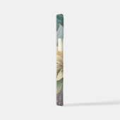 Pastel Blossom Burst: Bloemen explosie patroon iPhone Hoesje (Rechterkant)