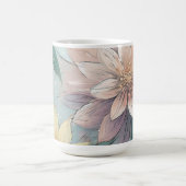 Pastel Blossom Burst: Bloemen explosie patroon Koffiemok (Center)