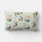 pastel blossom field kussen (Achterkant)