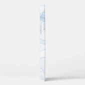 Pastel Blue Abstract Apple Samsung Phone Case (Achterkant / Rechts)