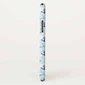Pastel Blue Anchor Pattern Case-Mate iPhone Case (Achterkant / rechts)