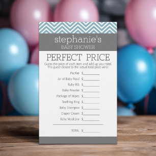 Pastel Blue Baby shower Game - Perfecte prijs