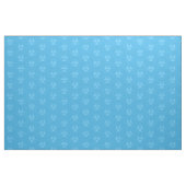 Pastel Blue Biohazard Symbol Fabric Stof (Fat Quarter)