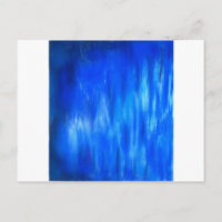 Pastel Blue Blaze (abstract expressionisme)