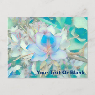 Pastel Blue Blossom Briefkaart