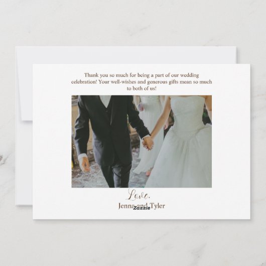 Pastel Blue Clouds Waterverf Twee foto Feestdagenkaart (Achterkant)