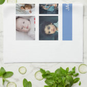 Pastel Blue Custom Photo - Speciaal Theedoek (Gevouwen)