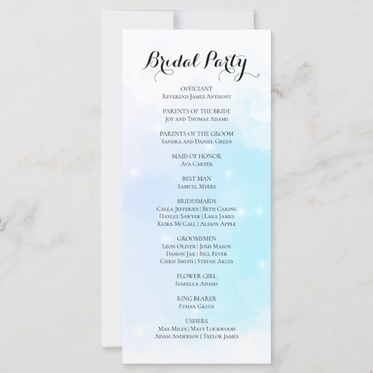 Pastel Blue en Paars mousserend Weddenschap (Achterkant)