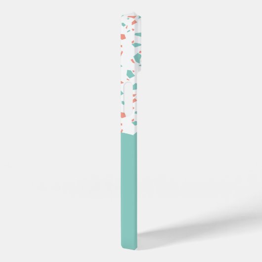 Pastel Blue en roze, speciaal gepersonaliseerd Ter Case-Mate iPhone Case (Achterkant / Rechts)