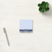 Pastel Blue en roze Tartan Post-it Notes (Kantoor)