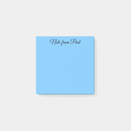 Pastel Blue Evening Sky Post-it® Notes