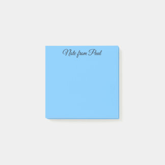 Pastel Blue Evening Sky Post-it® Notes
