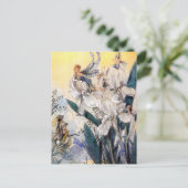 Pastel Blue Faires Briefkaart (Staand voorkant)