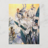  Pastel Blue Faires Briefkaart (Voorkant)