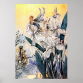  Pastel Blue Faires Poster (Voorkant)