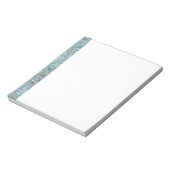 Pastel Blue Flowers Notitieblok (Linkerzijde)