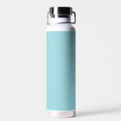 Pastel Blue Glitter Roestvrij staal Fles (Achterkant)