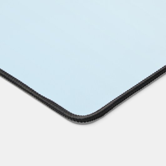 Pastel Blue Gradient Calligraphy Personalized Bureaumat (Hoek)