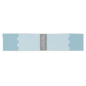 Pastel Blue & Grey Baby shower Suite Korte Tafelloper (Horizontaal)
