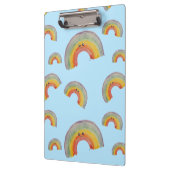 Pastel Blue Kawaii Rainbow Klembord (Links)