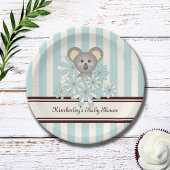 Pastel Blue Koala Kids Verjaardag / Jongen Baby sh Papieren Bordje
