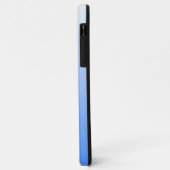  pastel Blue Ombre en Pink Heart Case-Mate iPhone Case (Achterkant/links)