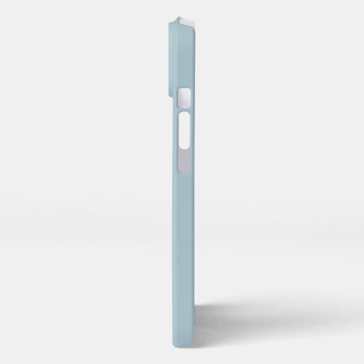Pastel Blue Phone Case iPhone Hoesje (Linkerkant)
