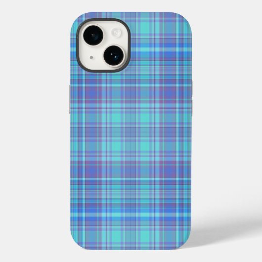 Pastel Blue Pset Pattern Case-Mate iPhone Case (Achterkant)