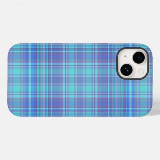 Pastel Blue Pset Pattern Case-Mate iPhone Case (Achterkant (horizontaal))